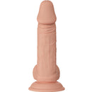 Bellissimo incontro zebulon dildo realistico e flessibile 19,4 cm - carne-3