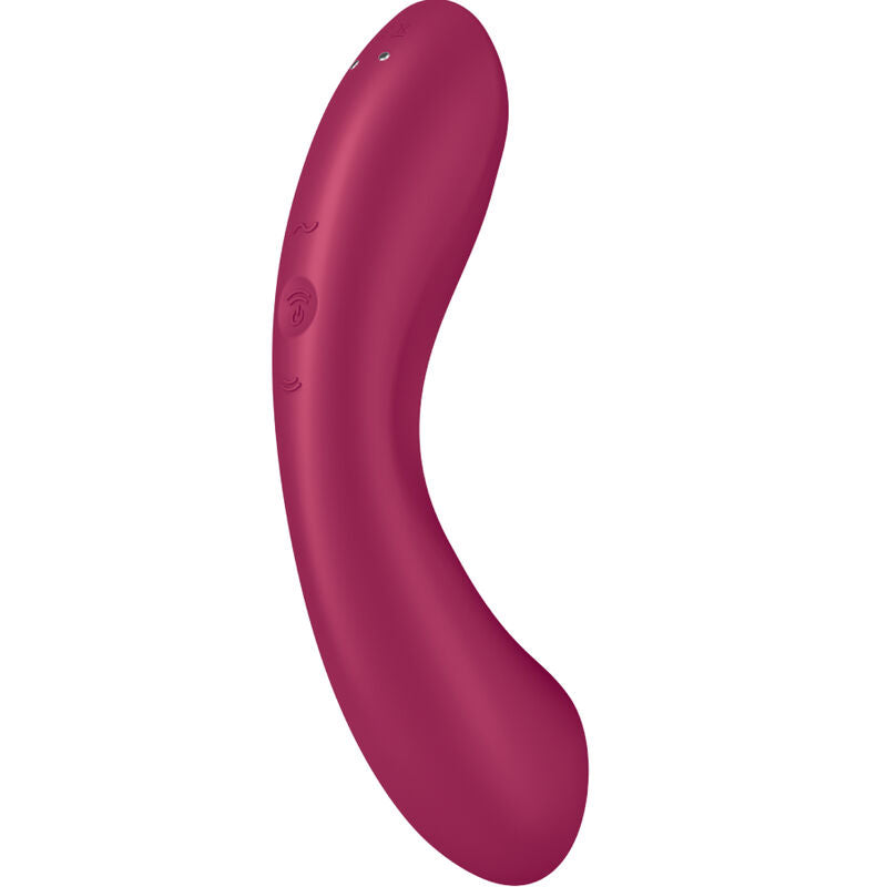 Satisfyer - curve trinity 1 air pulse vibration rosso-4