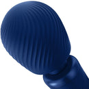 Fun factory - bacchetta vim in silicone ricaricabile vibrante pesata rumble blu mezzanotte-2