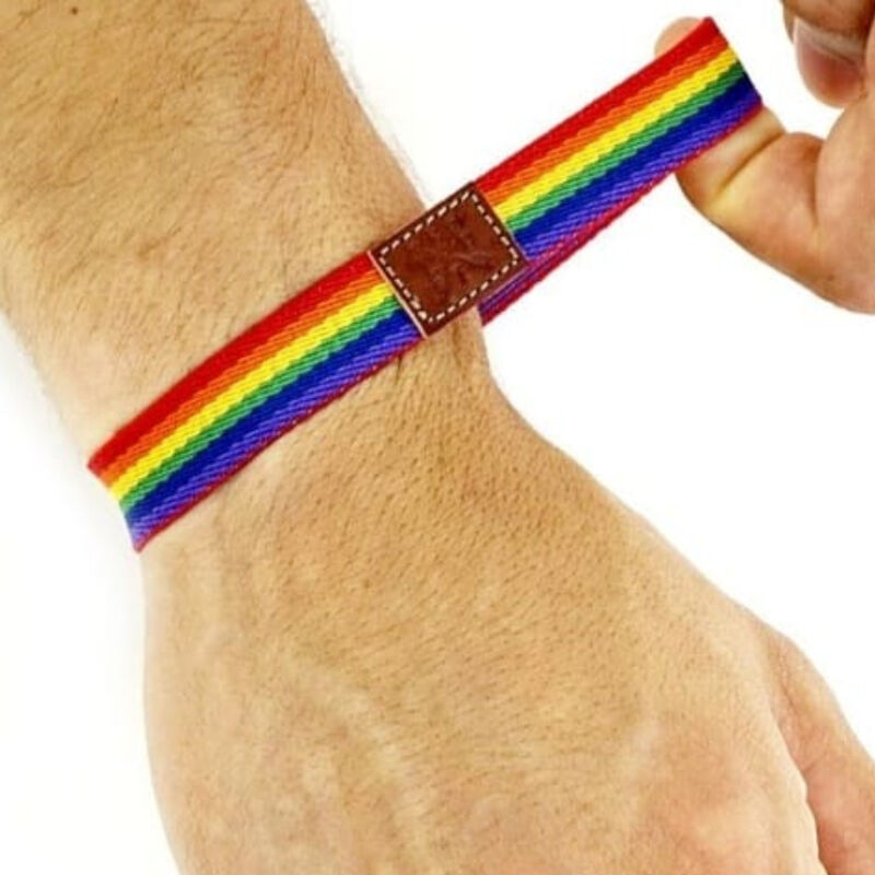 Pride - bracciale ragazzo in gomma luxury pride