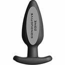 Electrastim silicone noir rocker butt plug grande-3