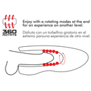 Jamyjob - masturbatore riscaldante e rotante spin-x-4