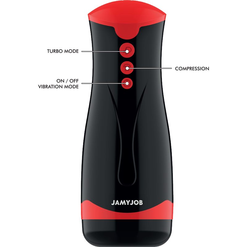 Jamyjob - jango masturbatore a compressione e vibrazione-4