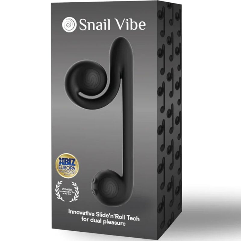 Vibratore multiazione snail vibe nero-3