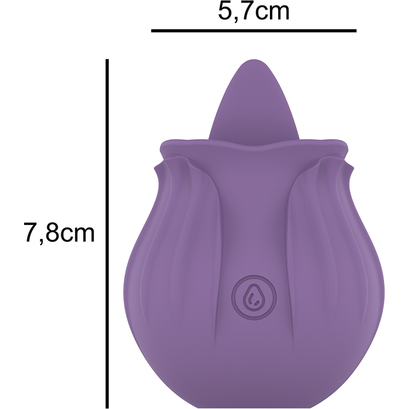 Intense - violet clit stimulating 10 vibrations purple-3