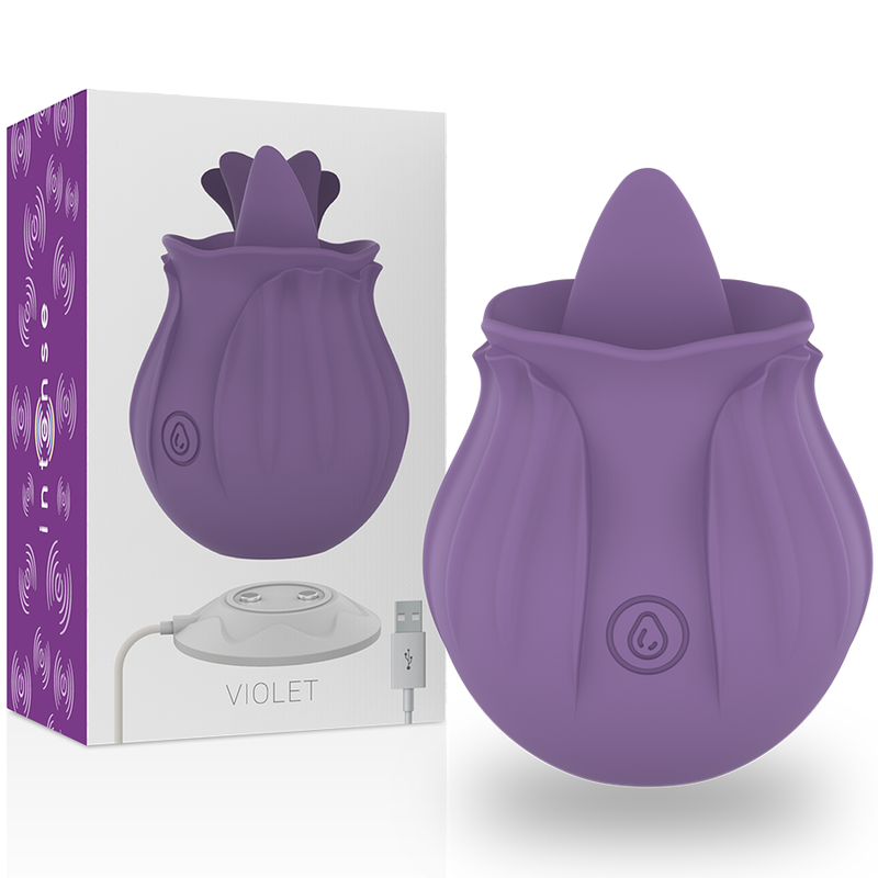 Intense - violet clit stimulating 10 vibrations purple