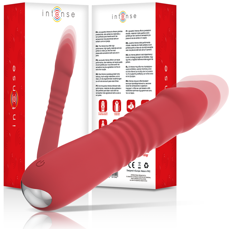 Intense - june up & down 10 vibrations red-1