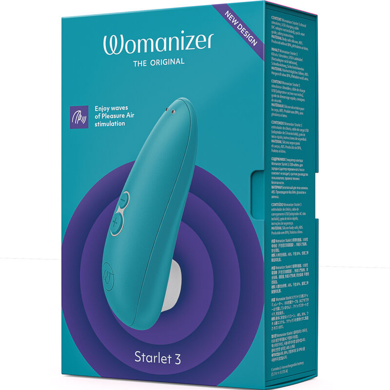 Womanizer - stimolatore clitorale starlet 3 turchese-4