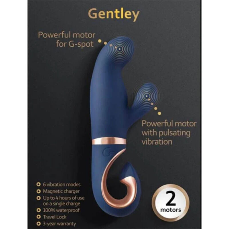 Gvibe - gentley g-spot vibe blu caraibi-1