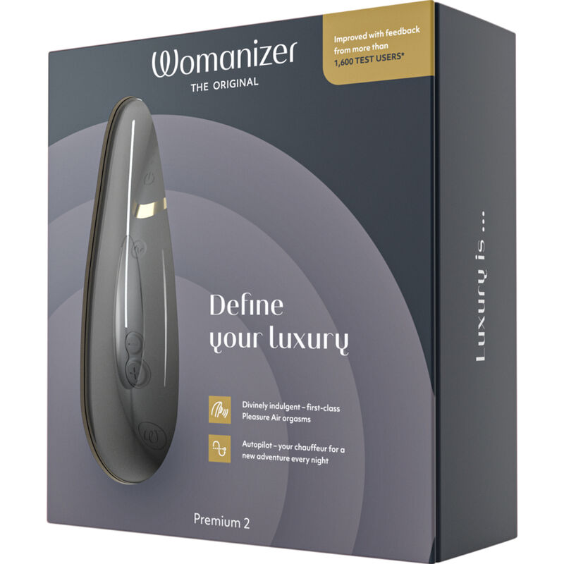 Womanizer - premium 2 stimolatore clitorale nero-2