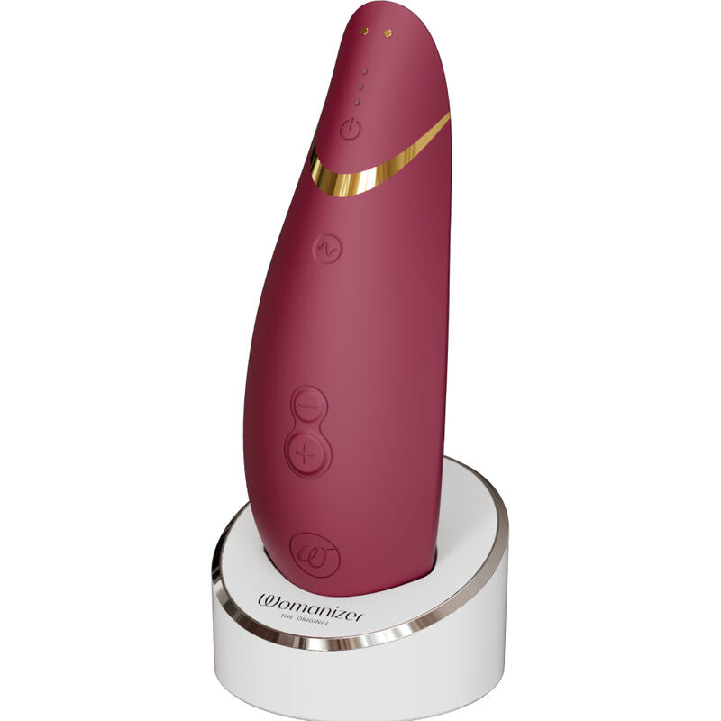 Womanizer - premium 2 stimolatore clitorale bordeaux-1