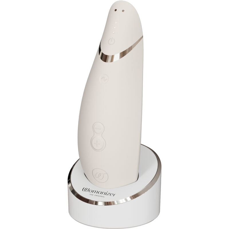 Womanizer - premium 2 stimolatore clitorale grigio caldo-1