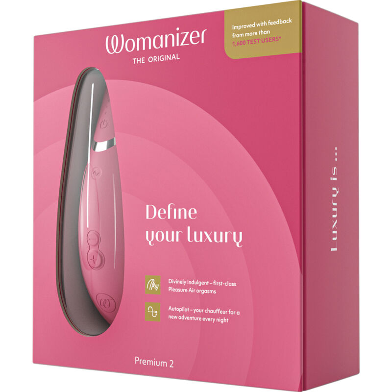 Womanizer - premium 2 stimolatore clitorale lampone-2