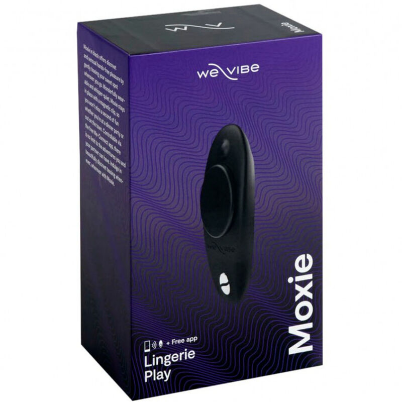 We-vibe - moxie + vibratore clitorale nero satinato-1