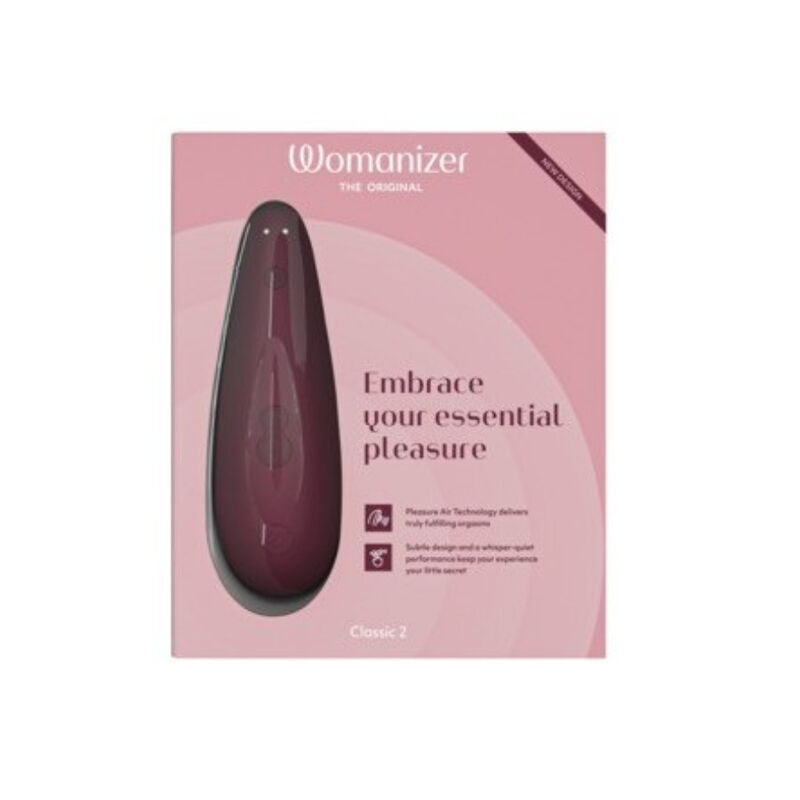Womanizer - classic 2 stimolatore clitorale bordeaux-5