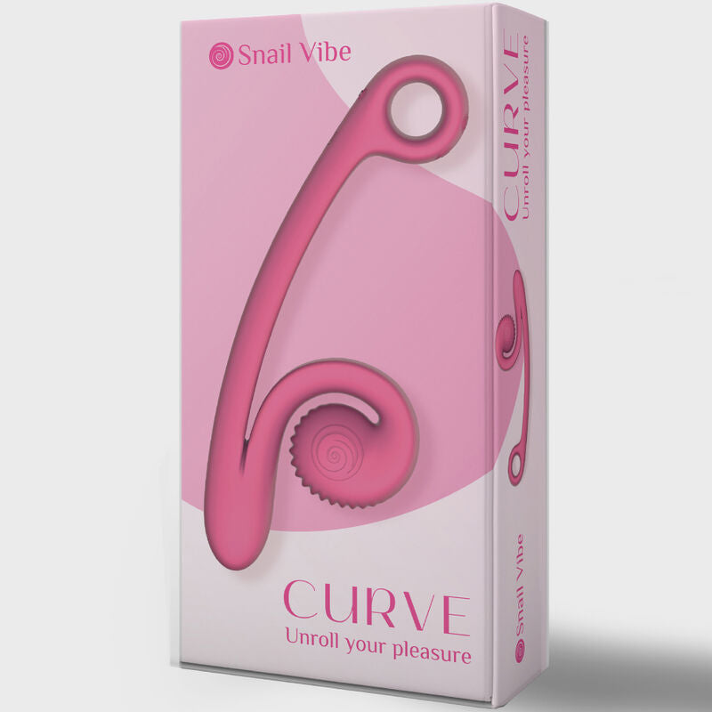 Vibratore curva snail vibe rosa-3
