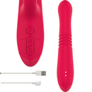 Intense - dua vibrador multifunción recargable up & down con lengua rojo-3