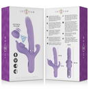 Intense - billie vibrador multifunción recargable succionador con pulsador morado-4