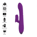 Intense - iggy vibrador multifunción recargable up & down con estimulador de clitoris morado-5