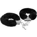 Intense fetish - set erótico 1 con esposas, antifaz y látigo de cuero vegano-2