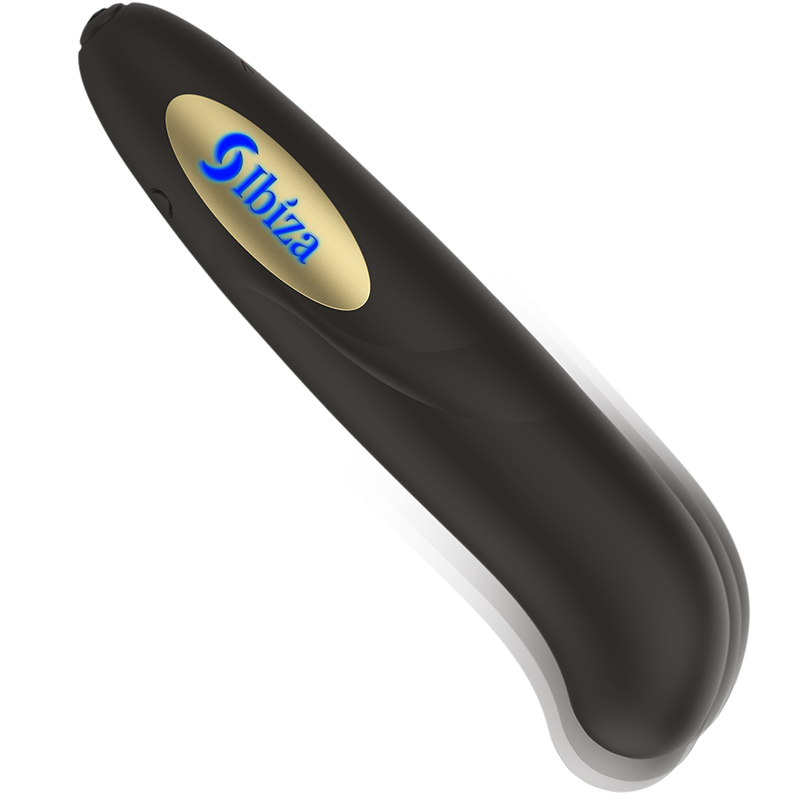 Ibiza - stimolatore clitoride caricatore usb 10 modalità vibrazione dorato 13 x 2,9-2