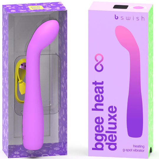 Vibratore punto g B swish Bgee Heat Infinite Deluxe riscaldante Lavanda
