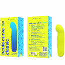 B swish - bcute curve infinite classic vibrador recargable silicona amarillo-2