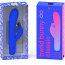B swish - bwild bunny infinite classic vibrador recargable silicona azul-1