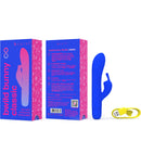 B swish - bwild bunny infinite classic vibrador recargable silicona azul-2