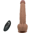 Pretty love - dildo jonathan silicone 3 vibrazioni + 3 funzioni di spinta telecomando 21 cm-2