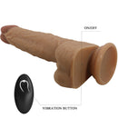 Pretty love - dildo jonathan silicone 3 vibrazioni + 3 funzioni di spinta telecomando 21 cm-3