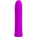 Pretty love - vibratore curtis mini super power 12 vibrazioni in silicone violetto-1