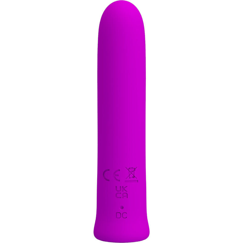 Pretty love - vibratore curtis mini super power 12 vibrazioni in silicone violetto-2