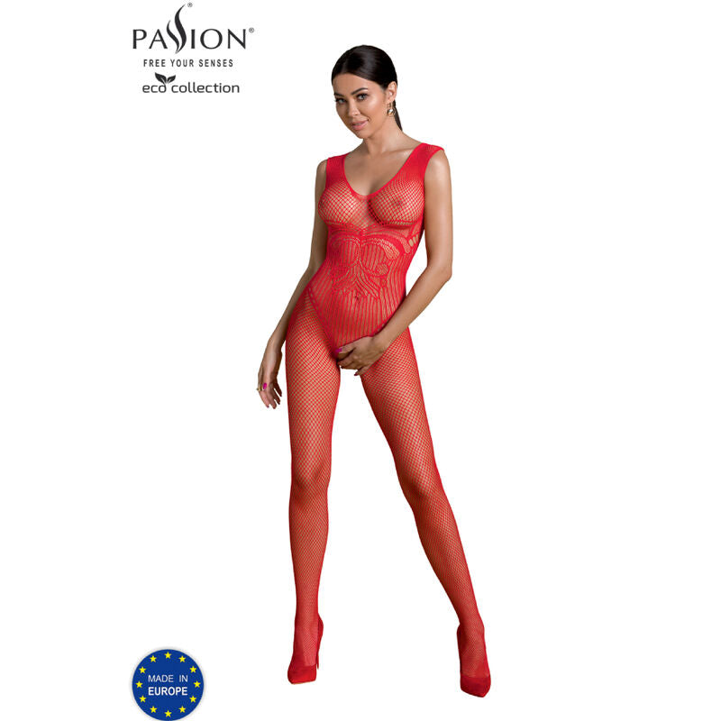 Passion - eco collection bodystocking eco bs003 rojo