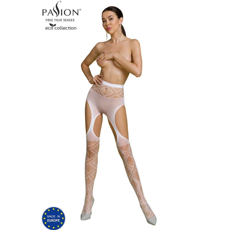 Passion - eco collection bodystocking eco s005 blanco