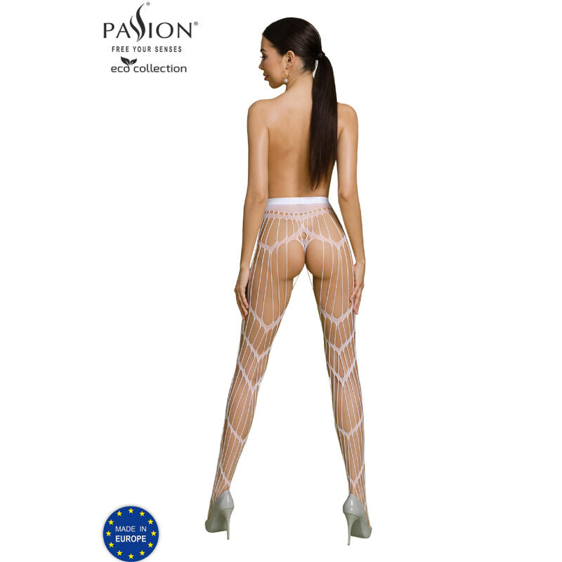 Passion - eco collection bodystocking eco s006 blanco-1