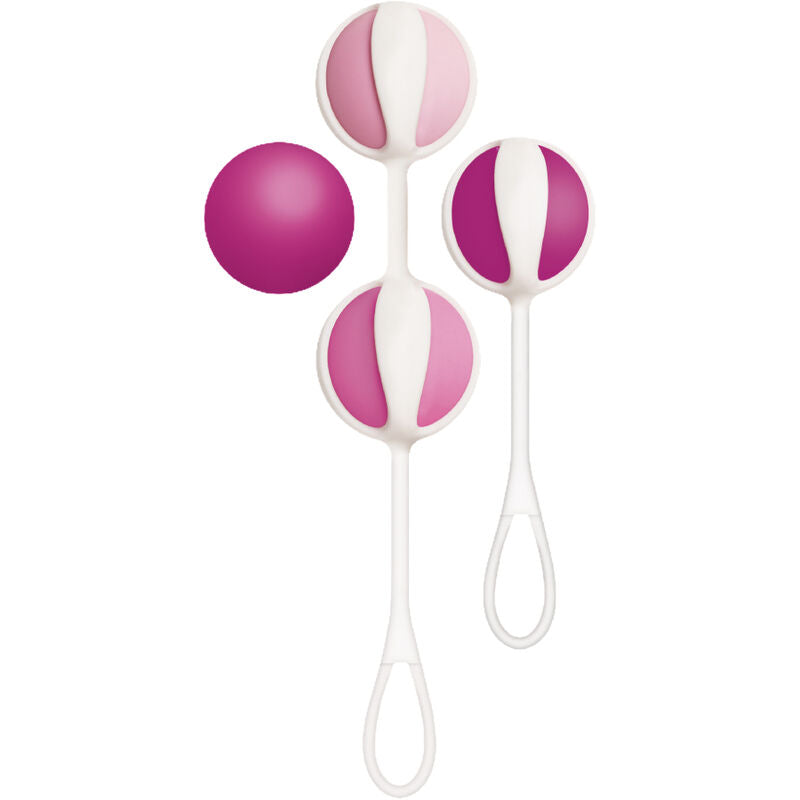 Gvibe - set 4 sfere da geisha mini lampone