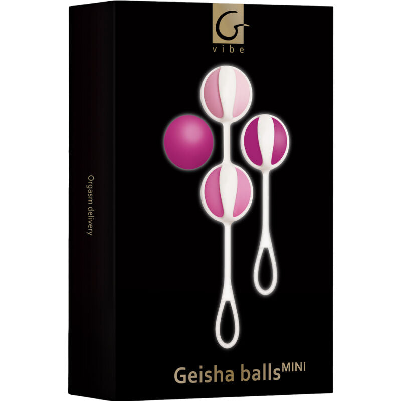Gvibe - set 4 sfere da geisha mini lampone-3