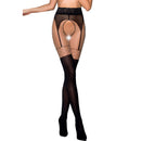 Passion - tiopen 003 medias negro 1/2 (20/40 den)-2