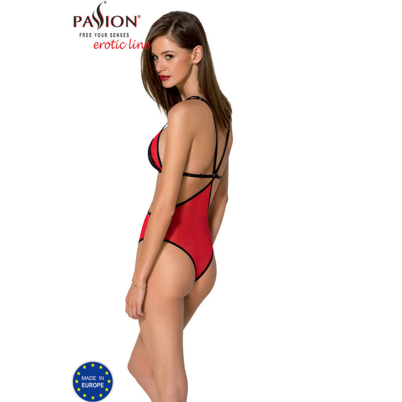 Passion - peonia body erotic line rojo l/xl-1