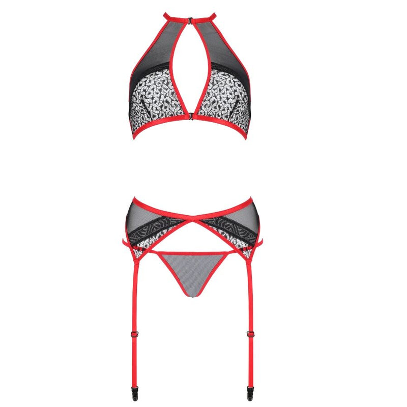 Passion - satara set erotic line rojo l/xl-3