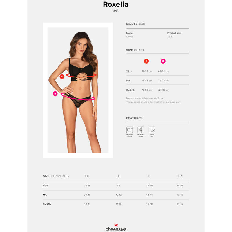 Obsessive - roxelia set due pezzi xs/s-6