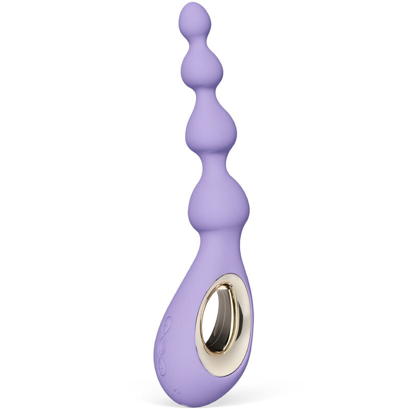 Lelo - massaggiatore anale viola con perline soraya