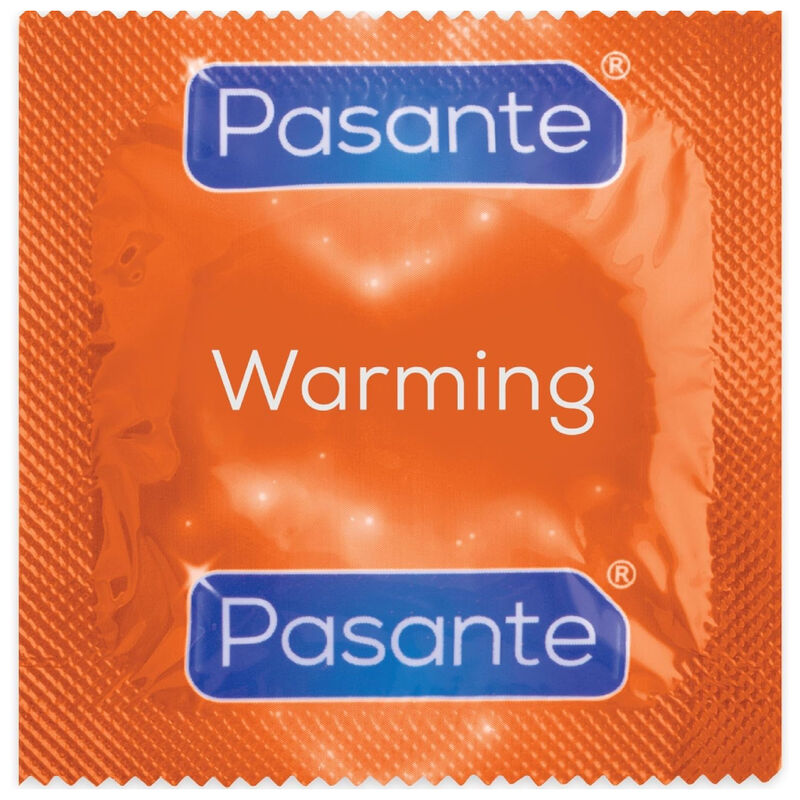 Pasante - busta per preservativi effetto riscaldante 144 unitÀ