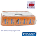 Pasante - preservativi gusto fragola borsa 144 unità-2