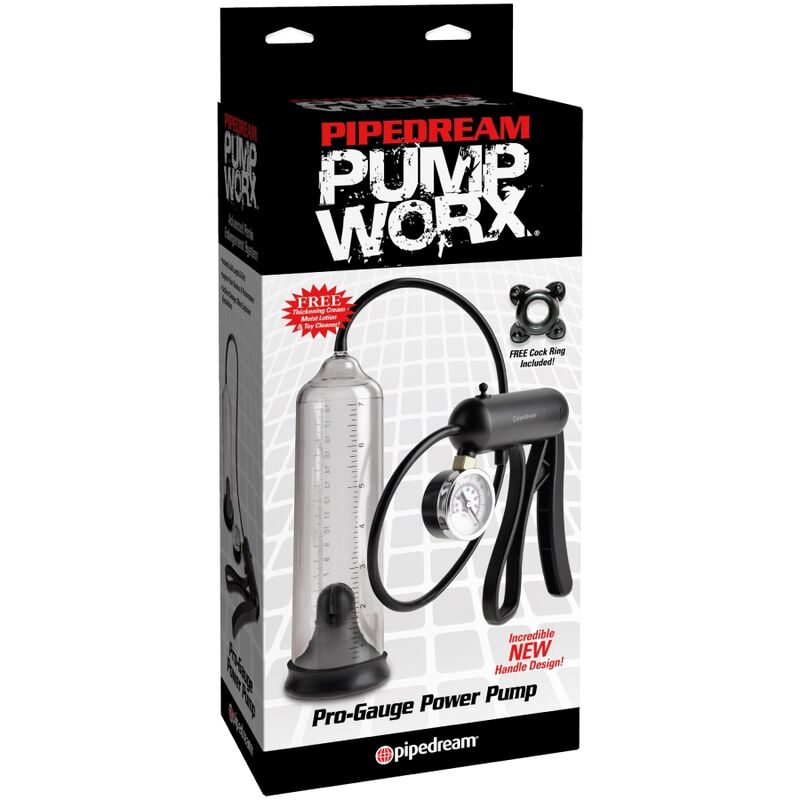 Pump worx - pompa pro-gauge power trasparente-1