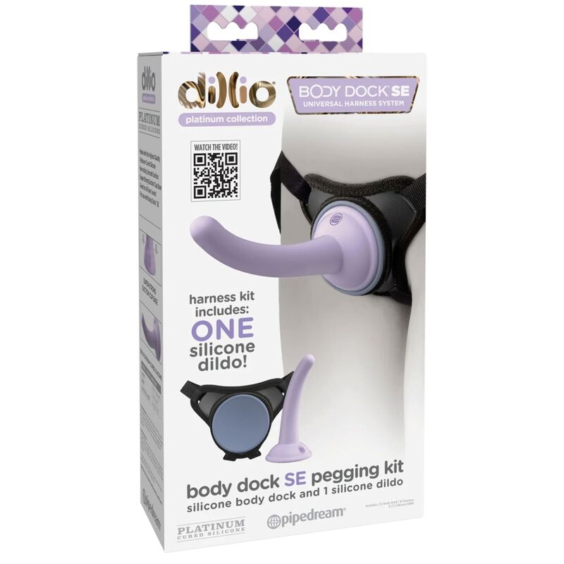 Dillio - imbragatura viola body dock-5