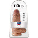 King cock - pene realistico chubby 23 cm caramel-5