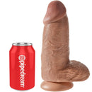 King cock - pene realistico chubby 23 cm caramel-4