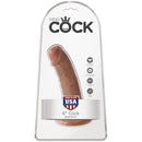 King cock - pene realistico 15 cm caramel-5